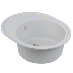 Кухонная мойка Ecoshtein KREIS OV 620 Серый шелк