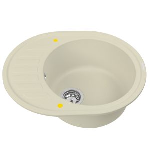 Кухонная мойка Ecoshtein KREIS OV 620 Шампань