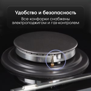 Варочная панель Zigmund & Shtain M 27.6 B