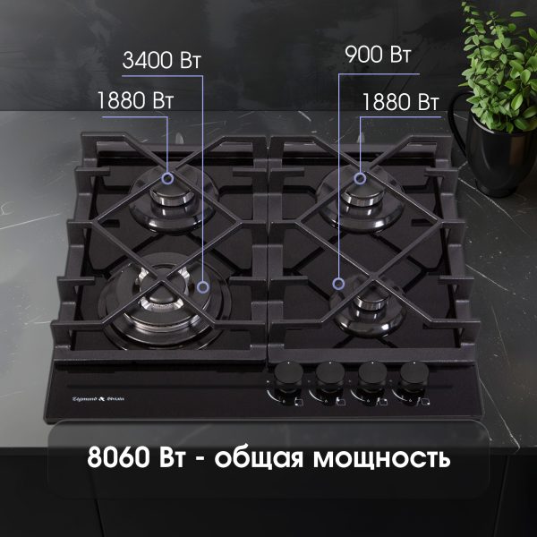 Варочная панель Zigmund & Shtain MN 175.61 B