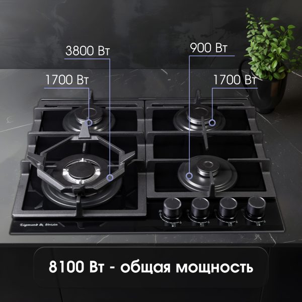 Варочная панель Zigmund & Shtain MN 199.61 B