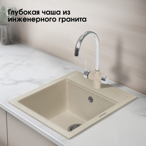 Кухонная мойка Zigmund & Shtain PLATZ 465 ОСЕН.ТРАВА