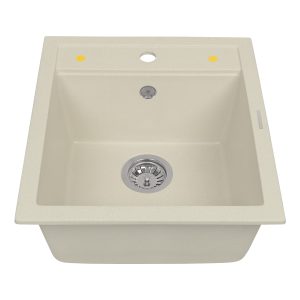 Кухонная мойка Zigmund & Shtain PLATZ 465 ТОПЛ.МОЛОКО