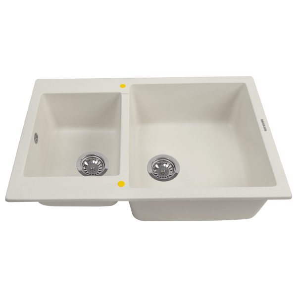 Кухонная мойка Zigmund & Shtain RECHTECK 400.275 ИНД.ВАНИЛЬ