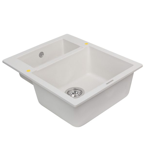 Кухонная мойка Zigmund & Shtain RECHTECK 600.2 КАМЕН.СОЛЬ