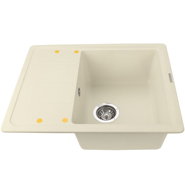 Кухонная мойка Ecoshtein RECHTECK 620 Капучино