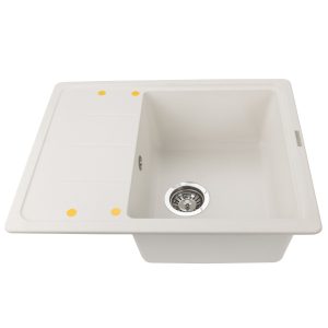 Кухонная мойка Ecoshtein RECHTECK 620 Латте