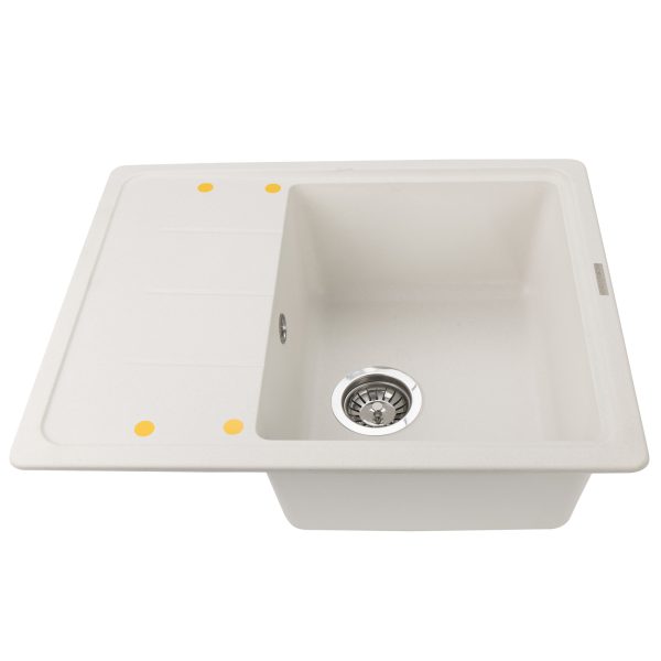 Кухонная мойка Ecoshtein RECHTECK 620 Латте