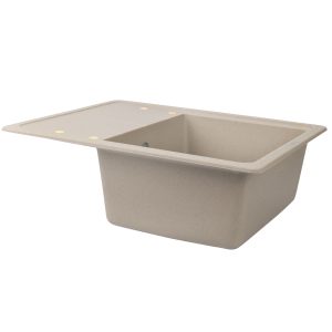 Кухонная мойка Ecoshtein RECHTECK 620 Песочный