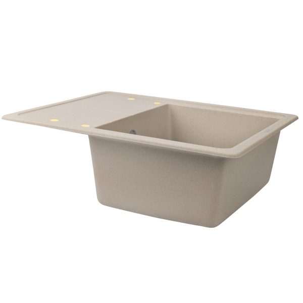 Кухонная мойка Ecoshtein RECHTECK 620 Песочный