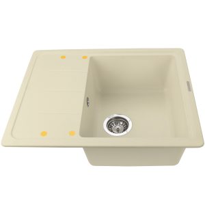 Кухонная мойка Ecoshtein RECHTECK 620 Шампань