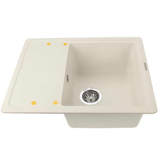 Кухонная мойка Ecoshtein RECHTECK 620 Жасмин