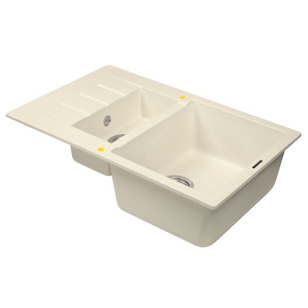 Кухонная мойка Zigmund & Shtain RECHTECK 775.2 ТОПЛ.МОЛОКО