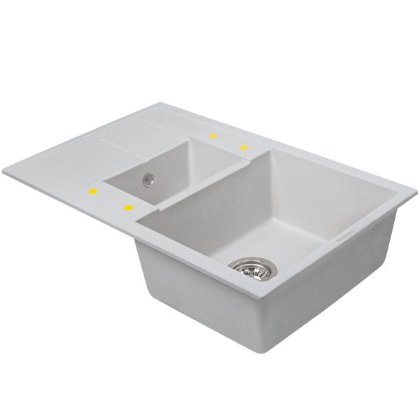Кухонная мойка Zigmund & Shtain RECHTECK 780.2 МЛЕЧН.ПУТЬ
