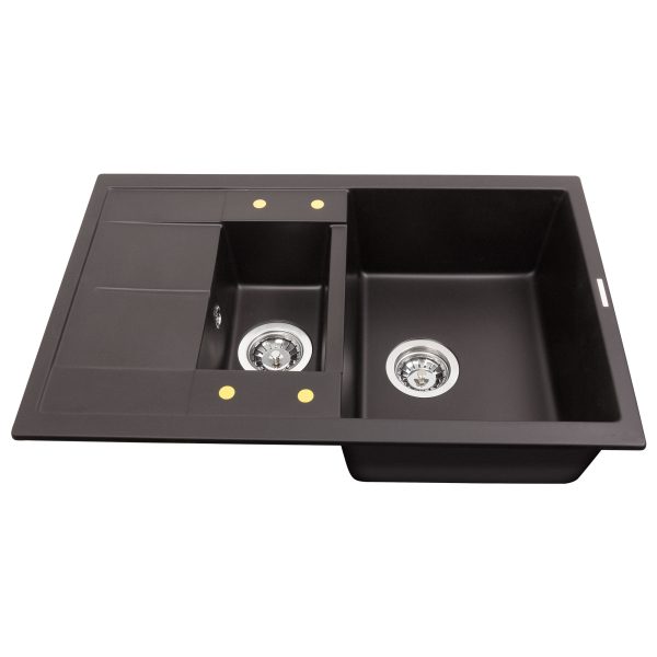 Кухонная мойка Zigmund & Shtain RECHTECK 780.2 ШВЕЙЦ.ШОКОЛАД