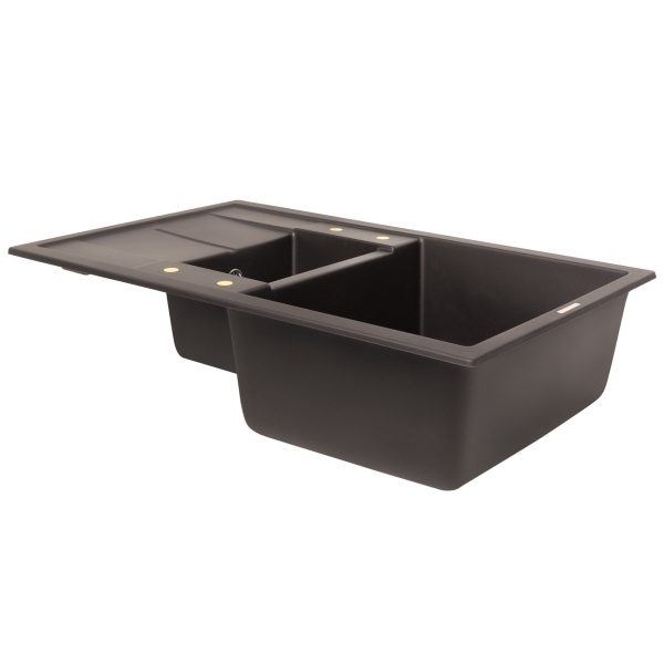 Кухонная мойка Zigmund & Shtain RECHTECK 780.2 ШВЕЙЦ.ШОКОЛАД