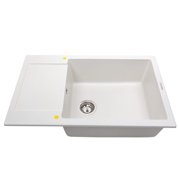 Кухонная мойка Zigmund & Shtain RECHTECK 780.490 КАМЕН.СОЛЬ