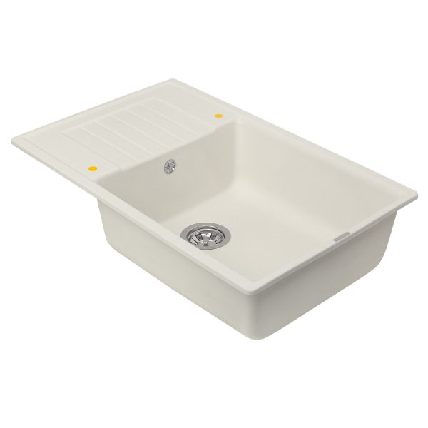 Кухонная мойка Ecoshtein RECHTECK 780.500 Жасмин