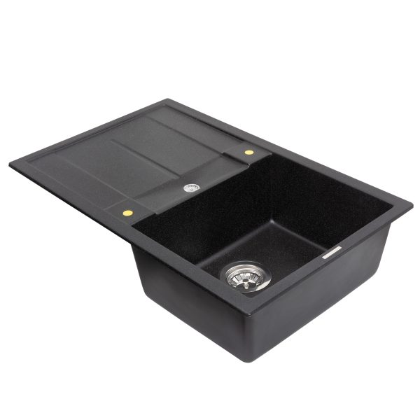 Кухонная мойка Zigmund & Shtain RECHTECK 780 ТЕМН.СКАЛА