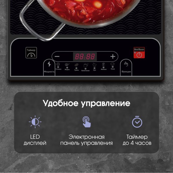 Настольная плита Zigmund & Shtain ZIP-556