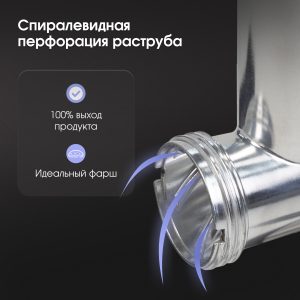 Мясорубка Zigmund & Shtain ZMG-043