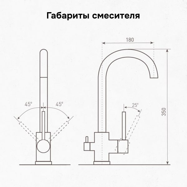 Смеситель Zigmund & Shtain 1800  смеситель ZS ОСЕН.ТРАВА