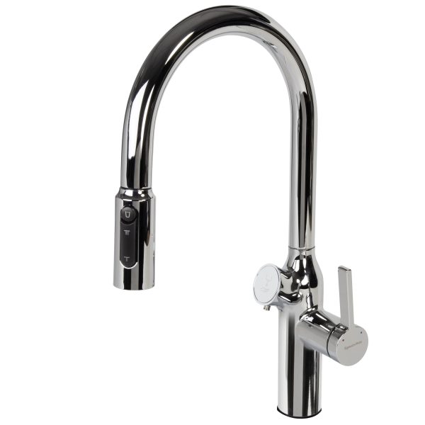 Смеситель Zigmund & Shtain ZS 2500 НЕРЖ. ПОЛИР